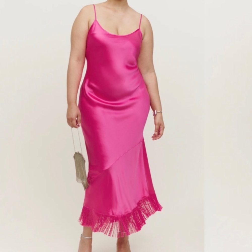 Reformation Alisal Pink Dress
